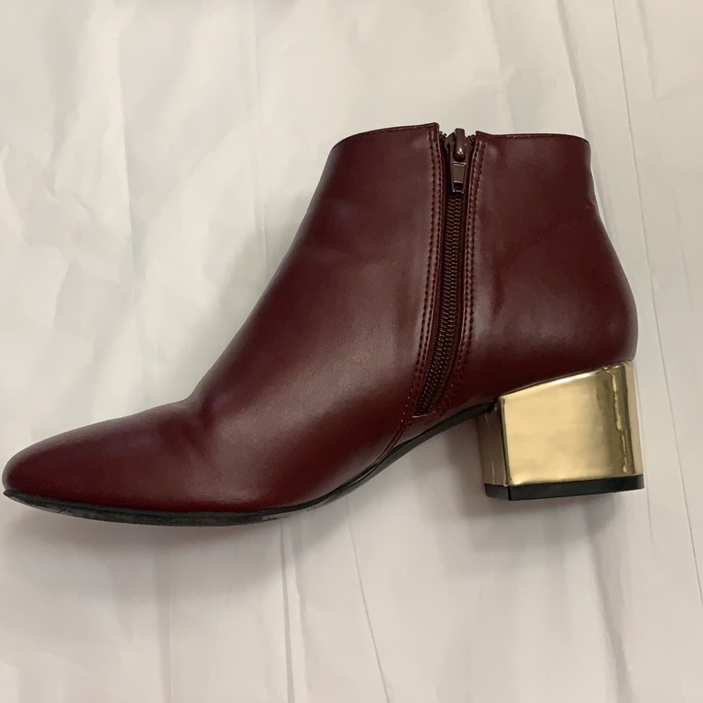 Marc New York burgundy ankle boots Size 7 - Picture 4 of 17